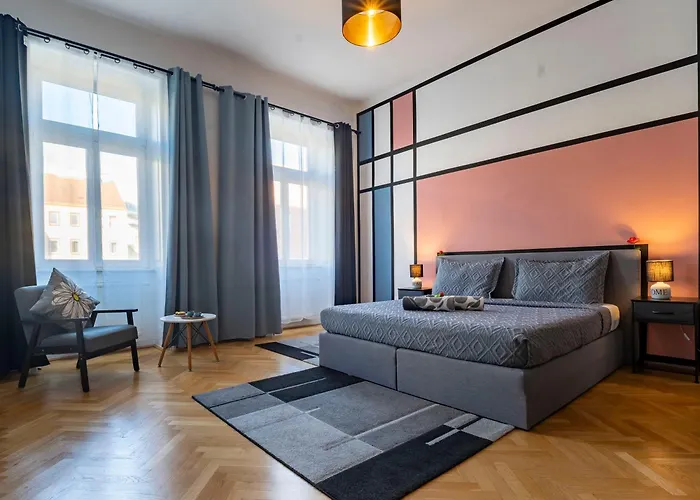 Διαμέρισμα 2 Bedroom For 6 Near Donaukanal & U4 U2 Metro