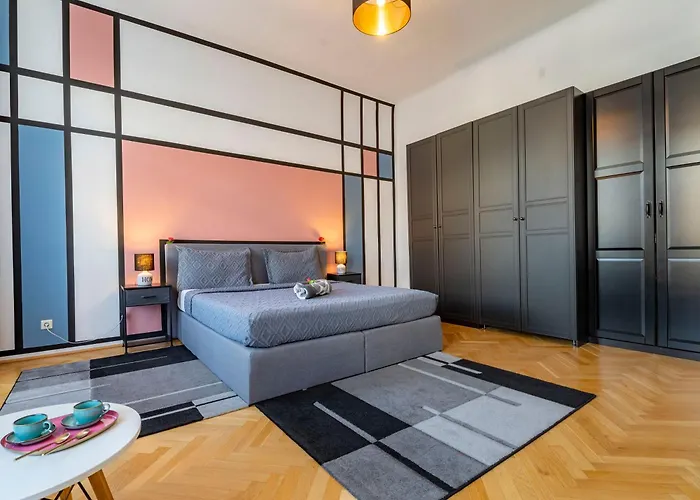 Διαμέρισμα 2 Bedroom For 6 Near Donaukanal & U4 U2 Metro