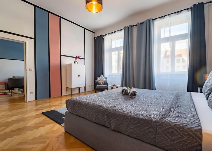2 Bedroom For 6 Near Donaukanal & U4 U2 Metro